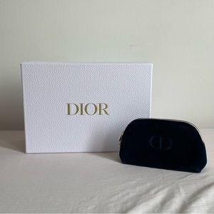 DIOR Beauty Velvet Makeup pouch and Box